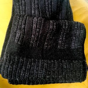 Black Rivet knit men’s scarf